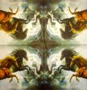 051 Horses - 3-ply - Ambiente